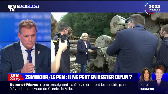 Pour Louis Aliot, maire RN de Perpignan, Marine Le Pen a une plus grande proximité sociale qu'Éric Zemmour