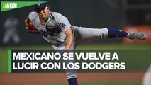 Julio Urías y los Dodgers empatan la serie ante los San Francisco Giants