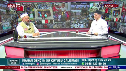 İnanan Genç'in su kuyusu çalışmaları