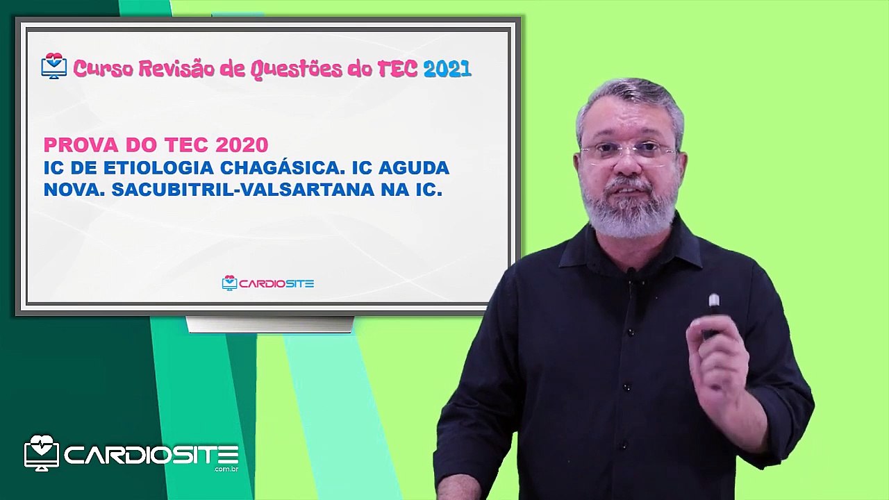 AULA DEMONSTRATIVA CURSO PARA PROVA TEC 2021 (CARDIOSITE) -