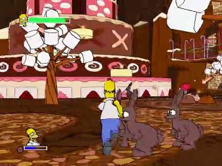 The Simpsons Game online multiplayer - ps2