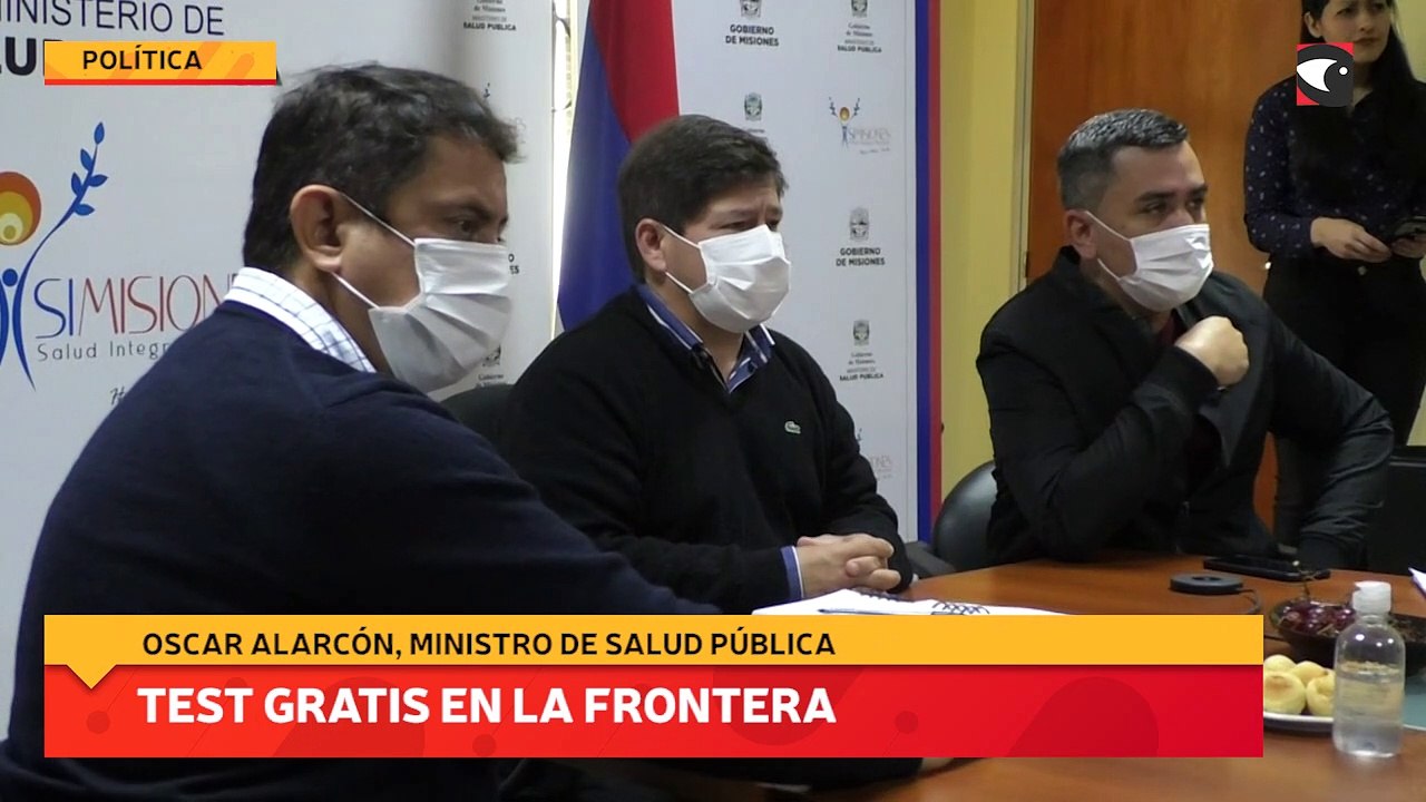 Test gratis en la frontera