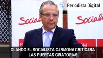 Maldita hemeroteca: Cuando el socialista Carmona criticaba las puertas giratorias