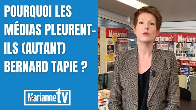 Pourquoi les médias pleurent-ils (autant) Bernard Tapie ?