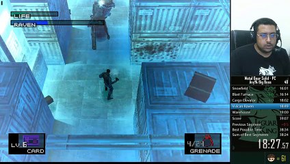 Metal Gear Solid 1 PC - Any% Big Boss in (38-48) World Record