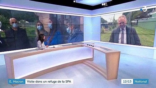 Journée mondiale des animaux : Emmanuel Macron en visite dans un refuge de la SPA