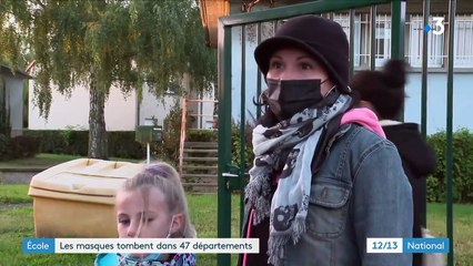 Covid-19 : fin du port du masque à l'école dans 47 départements