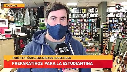 Cómo se preparan los jóvenes para la estudiantina