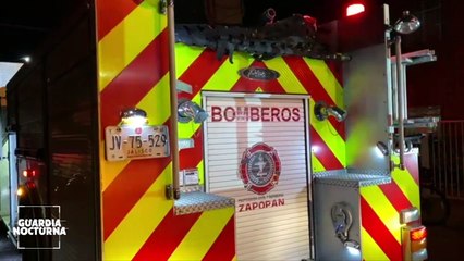 Un hombre de la tercera edad estuvo a punto de morir en el  incendio de su vivienda , en Zapopan