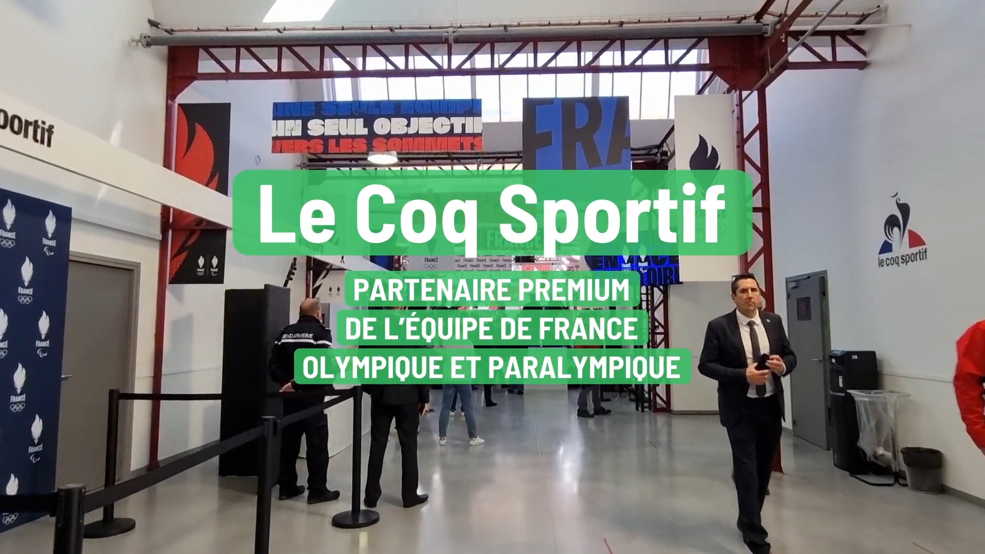 Le Coq sportif Partenaire Premium de l Equipe de France Olympique et Paralympique