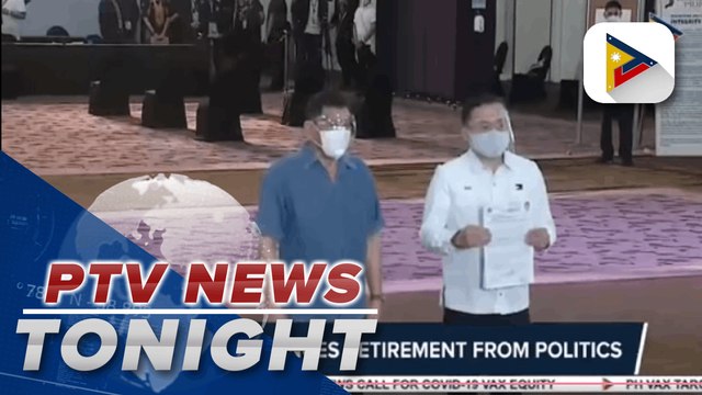 PRRD announces retirement from politics | via Naomi Tiburcio