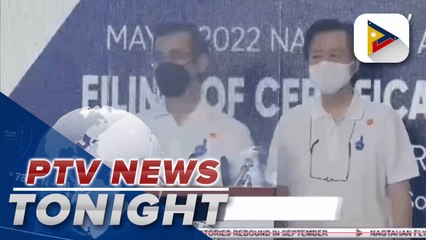 Mayor Isko Moreno and Dr. Willie Ong file COCs | via Kenneth Paciente