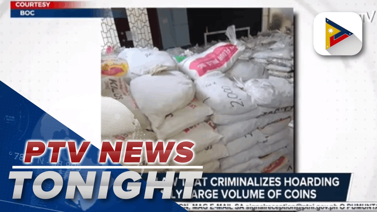 BSP wants a law that criminalizes hoarding of extremely large volume of coins