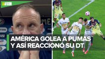 “Todo está mal en Pumas”_ Andrés Lillini tras su derrota frente al América