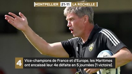 Top 14 - Ce qu'il faut retenir de la 5e journée