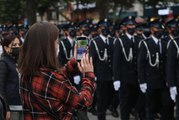 Kastamonu Polis Meslek Yüksekokulu öğrencilerinden mezuniyet yürüyüşü