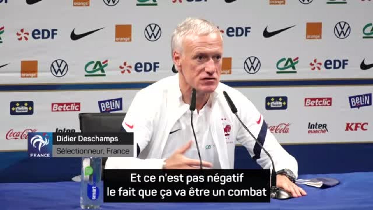 Demies - Deschamps : "Il y a toujours eu une rivalité avec la Belgique"