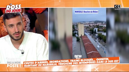 Le témoignage de Quentin, sinistré des intempéries du Sud-Est