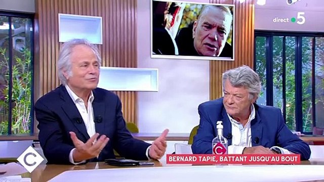 Franz-Olivier Giesbert et Jean-Louis Borloo racontent les derniers jours de Bernard Tapie.