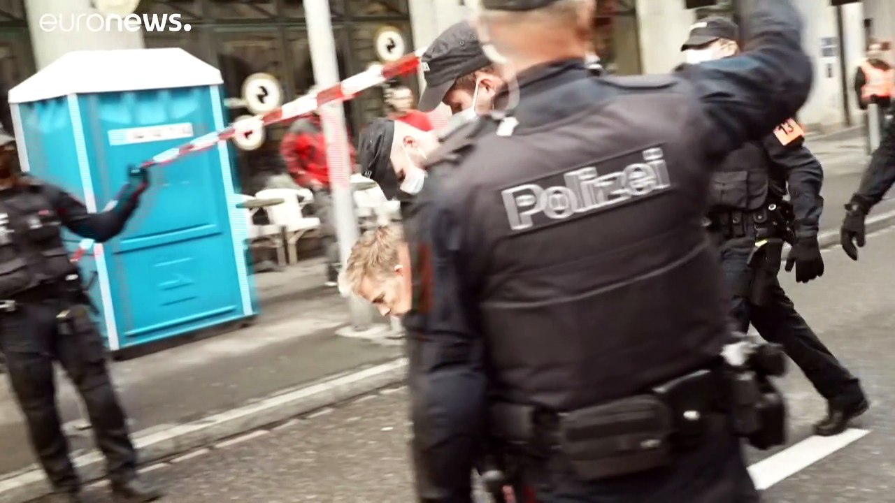 „Friedlich, aber störend“: Kundgebung in Zürich für mehr Umweltschutz