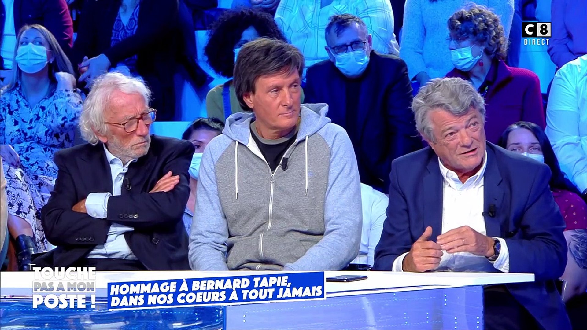 Les amis de Bernard Tapie lui rendent hommage sur le plateau de "Touche pas  à mon poste". - Vidéo Dailymotion