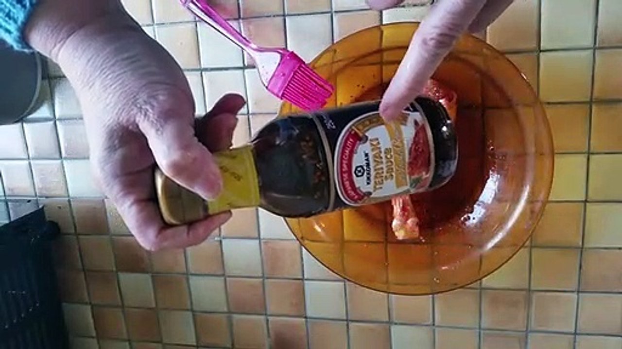 Poulet à la sauce soja et toriyaki