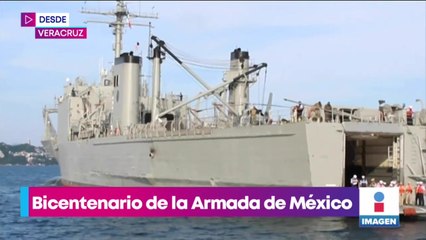 Armada de México celebra los 200 años de creación en Veracruz