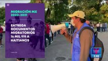 Entregan documentación migratoria a casi 17 mil haitianos: INM