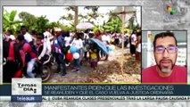 Campesinos colombianos conmemoran cuatro año de la masacre de El Tandil