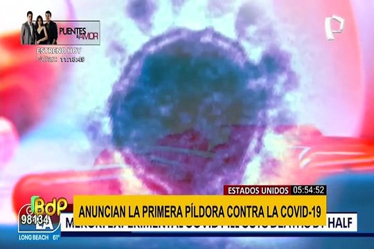 Pastillas contra la COVID-19: tratamiento redujo muertes a la mitad en ensayo clínico