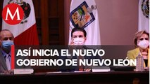 Samuel García toma protesta a su gabinete de gobierno