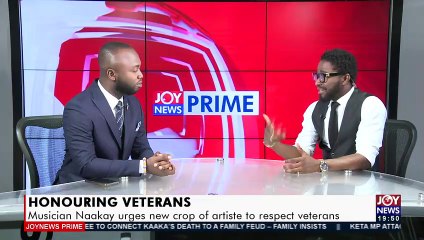 Télécharger la video: Honoring Veterans: Musician Naakay urges new crop of artiste to respect veterans-  (4-10-21)