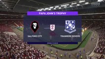 Salford City vs Tranmere Rovers || EFL Trophy - 5th October 2021 || Fifa 21