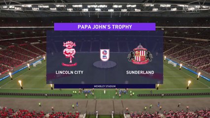 Lincoln City vs Sunderland || EFL Trophy - 5th October 2021 || Fifa 21