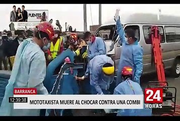 Ola de accidentes de tránsito en el interior del país