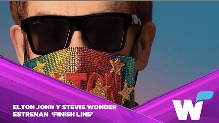 ELTON JOHN Y STEVIE WONDER UNEN SU TALENTO CON EL LANZAMIENTO DE SU NUEVA CANCIÓN ‘FINISH LINE’