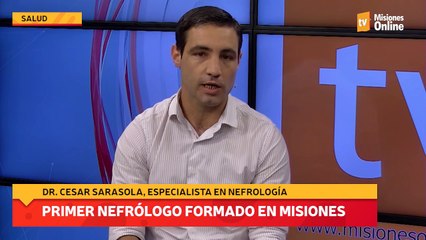 Primer nefrólogo formado en Misiones