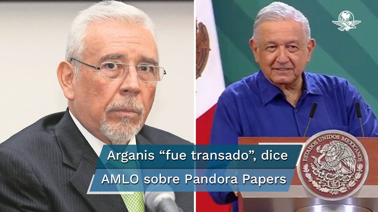 AMLO defiende al titular de la SCT, Jorge Arganis, por Pandora Papers