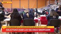 Oscar Alarcón confirmó que Misiones solicitará usar las vacunas Sinopharm para inmunizar a los adolescentes