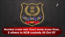 Mumbai cruise raid: Court sends Aryan Khan, 2 others to NCB custody till Oct 07