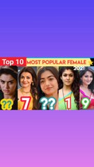 Top 10 Most Popular Female Stars For August 2021 in Tamil Cinema