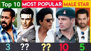 Top 10 Most Popular Male Stars For August 2021 | ORMAX stars india love most popular male stars