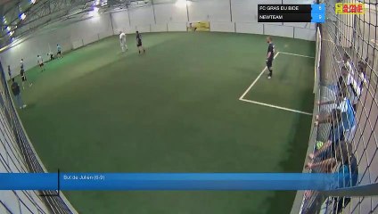 But de Julien (6-9) - FC GRAS DU BIDE Vs NEWTEAM - 04/10/21 19:00 - LIGUE 3 - Poitiers Game Parc