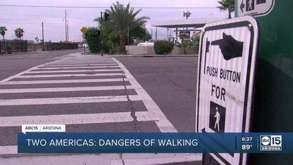 Pedestrian death rates are higher for most minorities