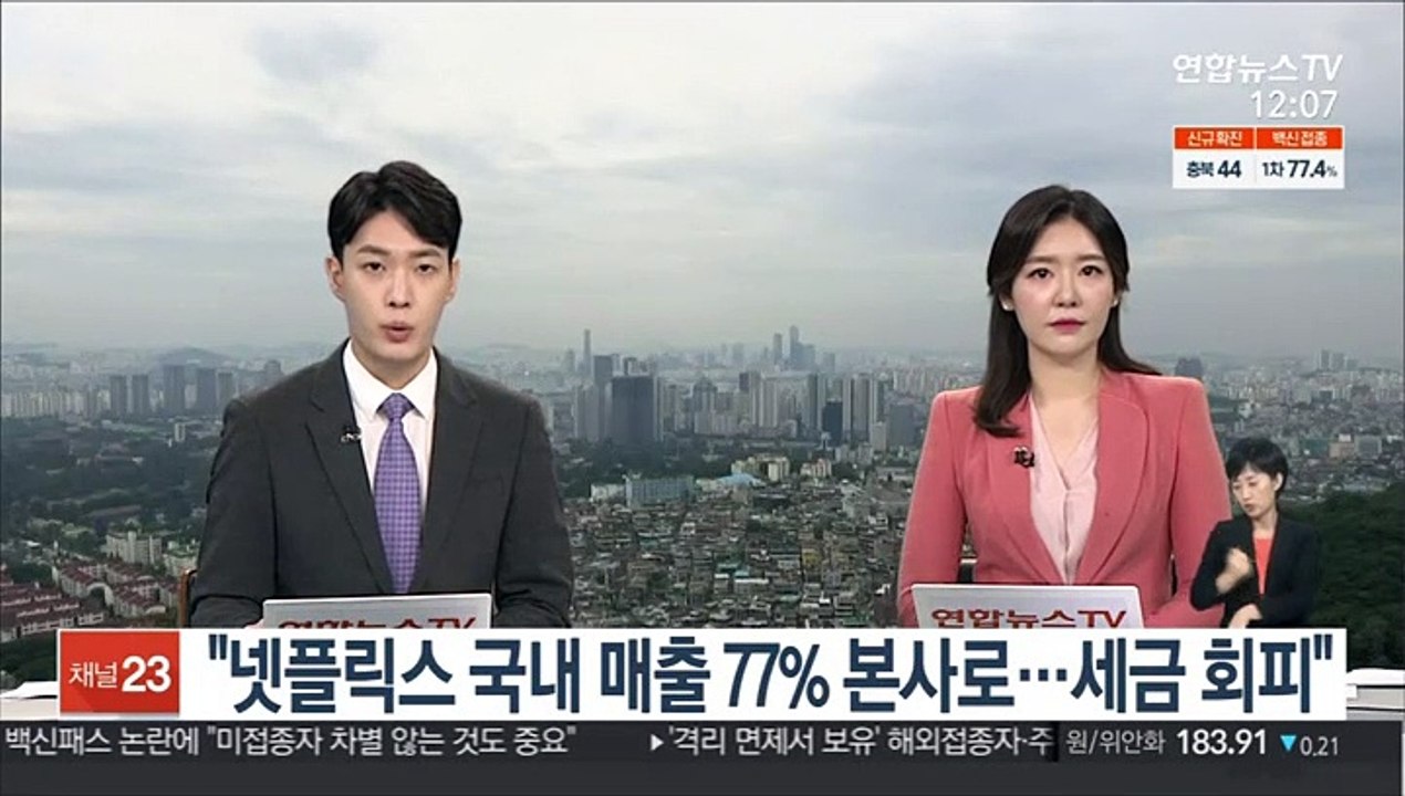 "넷플릭스 국내 매출 77% 본사로…세금 회피"