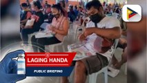 Outreach team ni Sen. Go kasama ang ilang ahensya ng pamahalaan, namahagi ng tulong sa mga residenteng naapektuhan ng pandemya sa Leyte