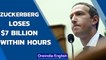 Mark Zuckerberg loses more than $7 billion after Facebook outrage | Oneindia News