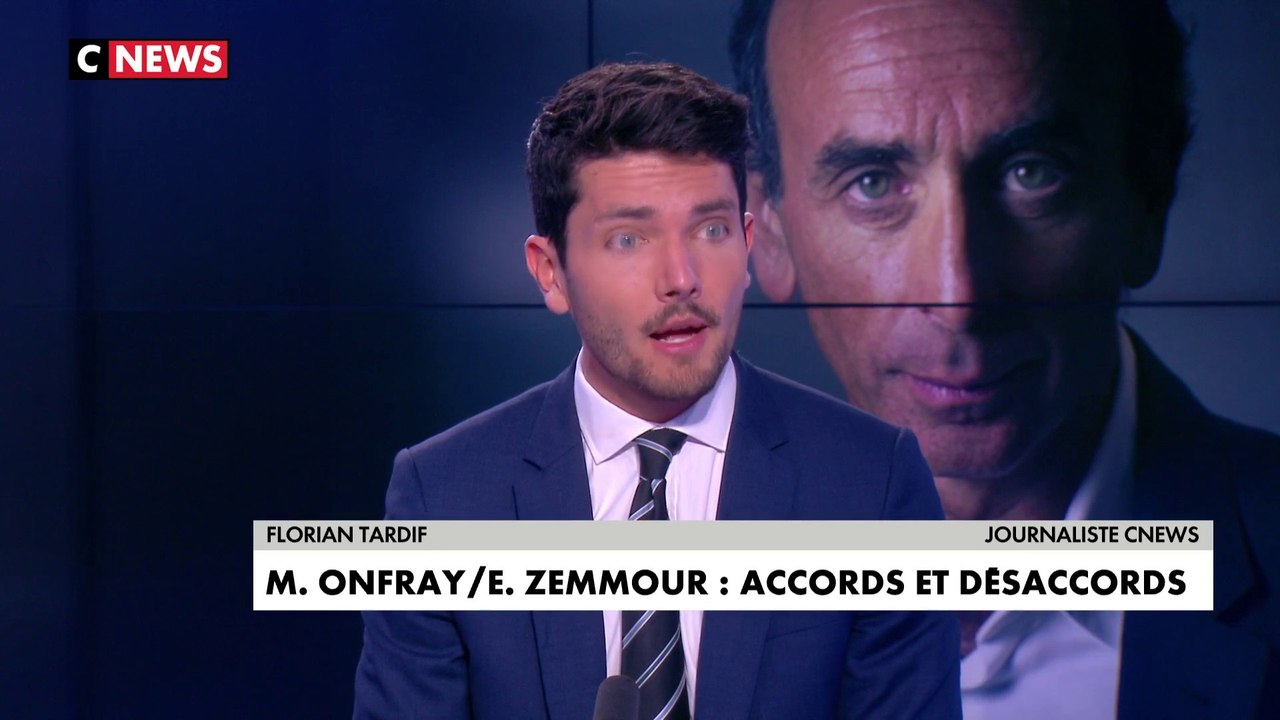 L'édito de Florian Tardif : «Zemmour / Onfray, accords et désaccords»