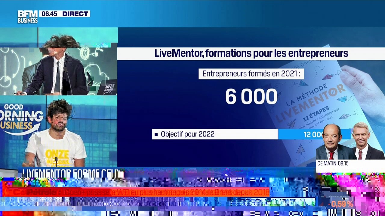 Alexandre Dana (LiveMentor) : LiveMentor forme ceux qui veulent créer leur entreprise - 05/10