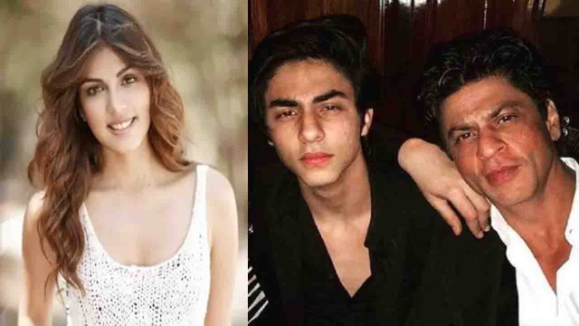 Shahrukh Khan के बेटे Aryan Khan का ड्रग मामले में Rhea Chakraborty से है ये खास कनेक्शन |FilmiBeat